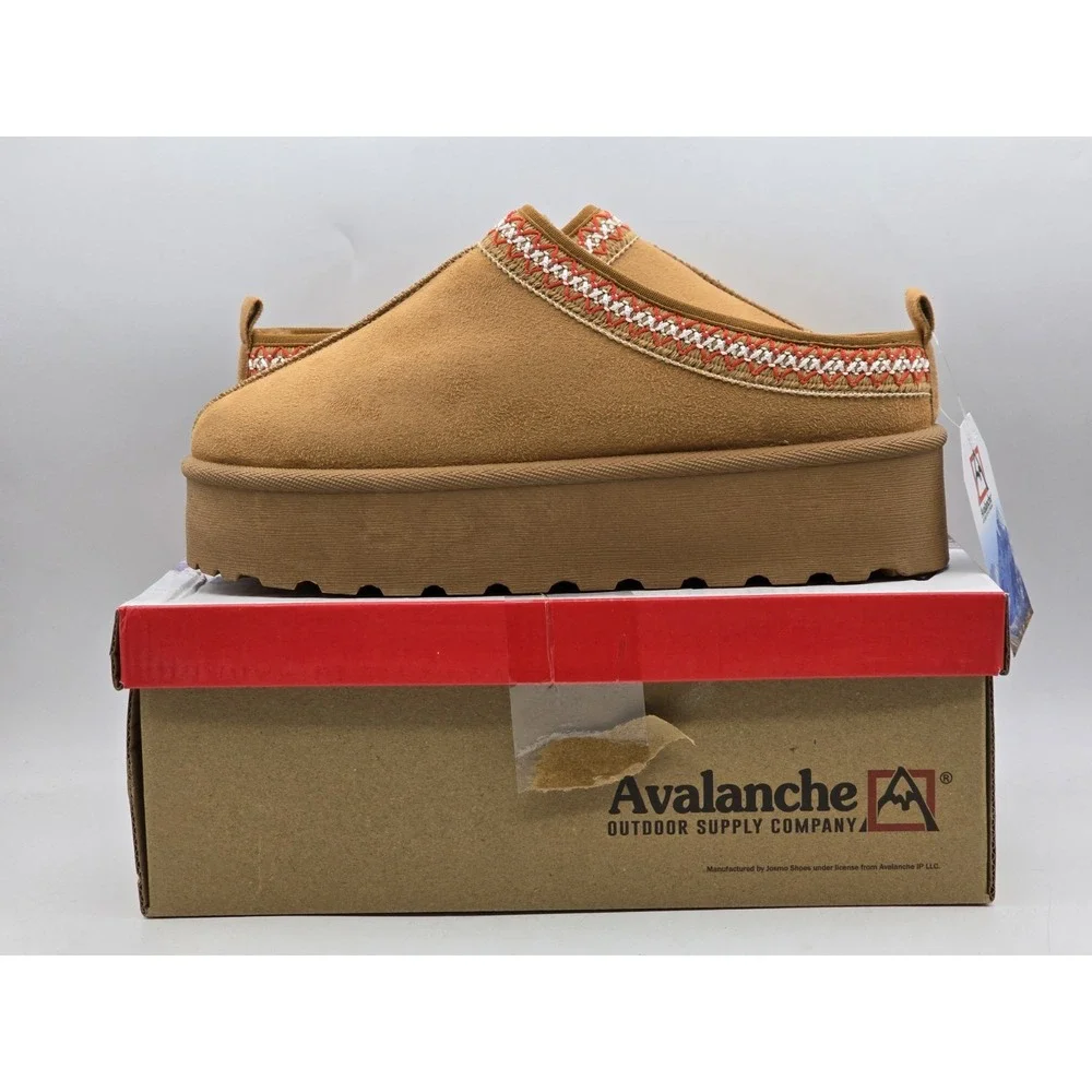 NIB Avalanche Women's Waterproof Snow Boots – Color Light Chestnut - Size‎ 10